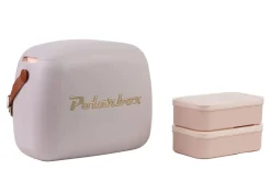 Polarbox Mini Koelbox / Coolerbag met 2 Lunchboxen - Pearl-Gold - 6 Liter