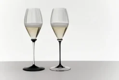 Riedel Champagneglas Fatto A Mano Performance - Zwarte Steel - 375 m