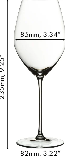 Riedel Champagneglazen - Flutes - Veritas - 449 ml - 2 stuks