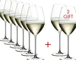 Riedel Champagneglazen - Flutes - Veritas - 449 ml - Pay 6 Get 8