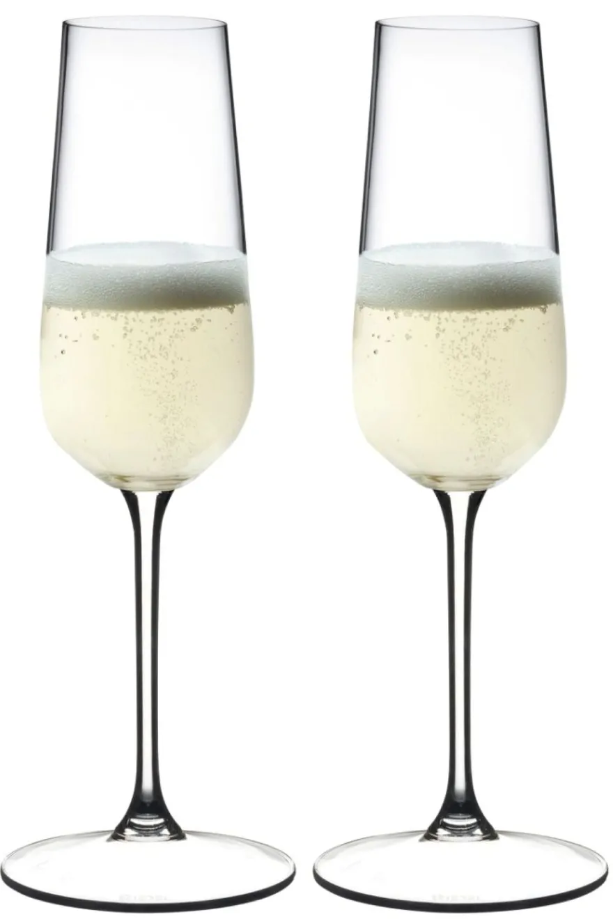 Riedel Champagneglazen - Flutes - Grape@Riedel - 250 ml - 2 Stuks