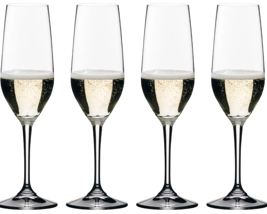 Riedel Champagneglazen Vivant - 290 ml - 4 Stuks