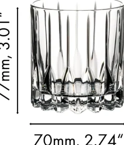 Riedel Cocktailglazen Neat - 174 ml - 2 stuks