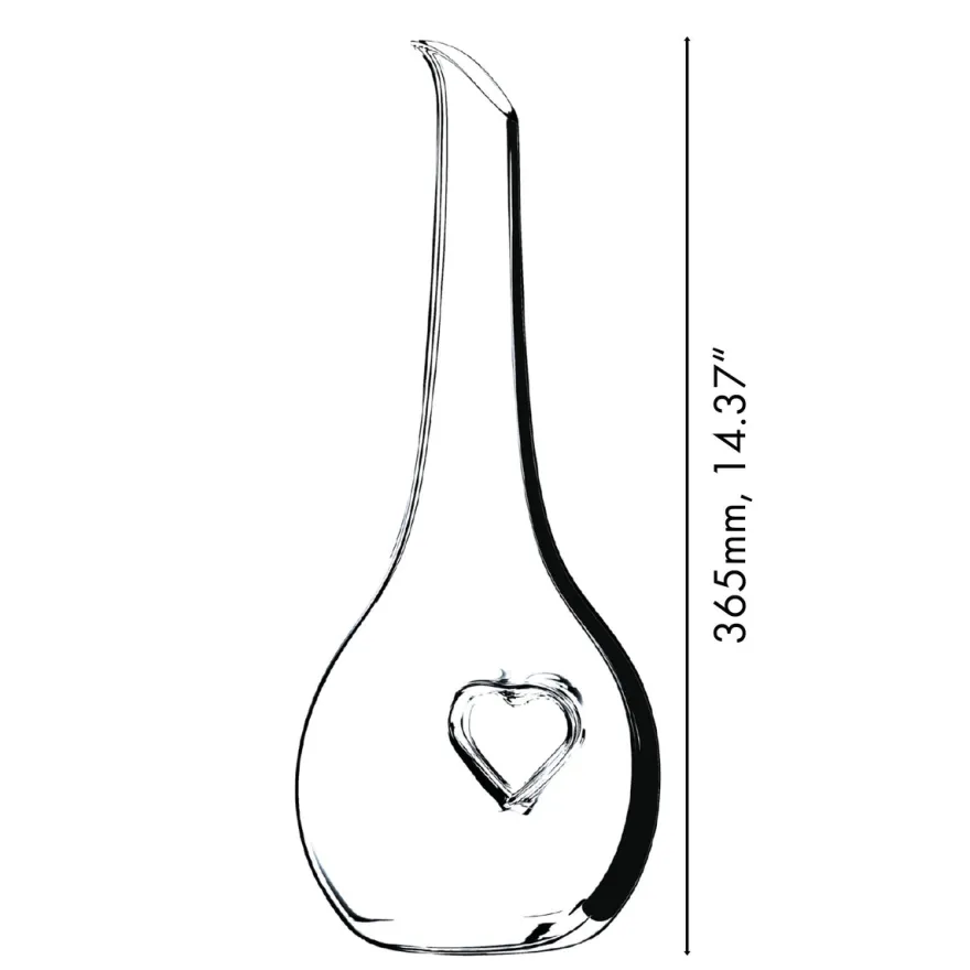 Riedel Decanteerkaraf Black Tie Bliss - Handgemaakt - 750 ml
