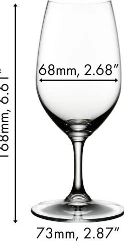 Riedel Portglazen Vinum - 240 ml - 2 stuks