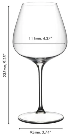 Riedel Rode Wijnglazen Grape@Riedel - Pinot Noir / Nebbiolo / Aperitivo - 750 ml - 2 Stuks