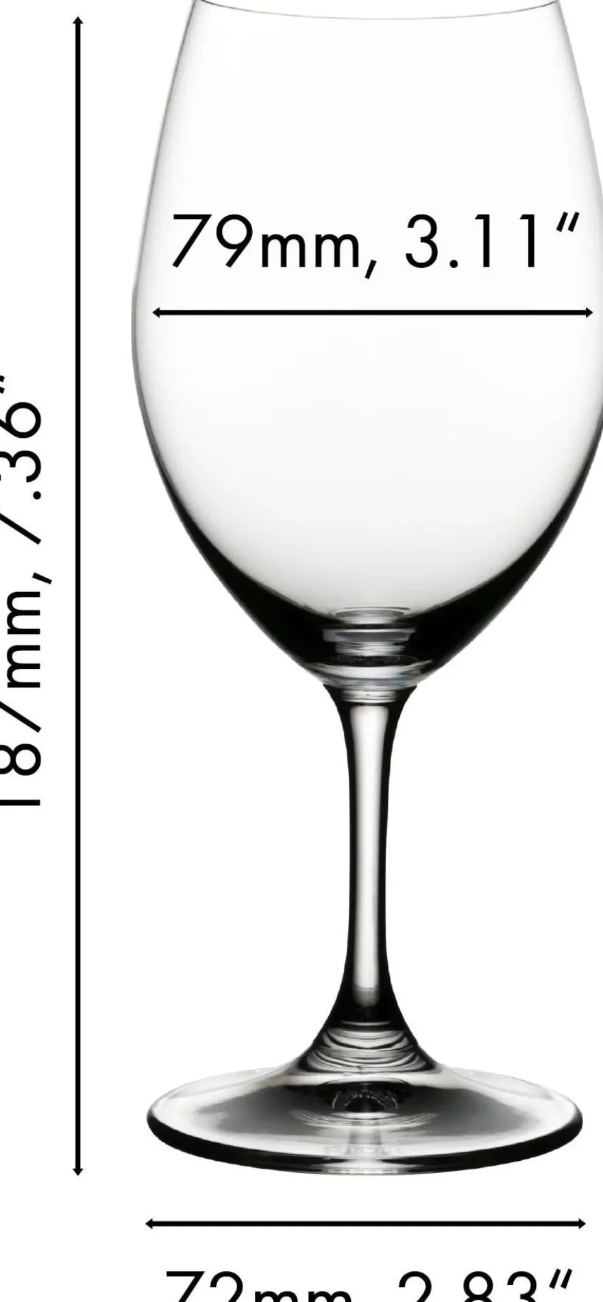 Riedel Rode Wijnglazen Ouverture - 350 ml - 2 stuks