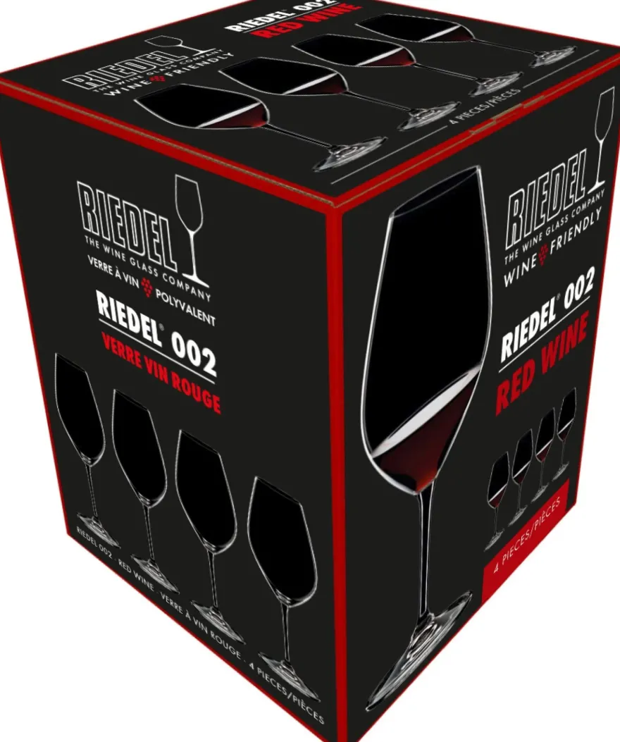 Riedel Rode Wijnglazen Wine Friendly - 667 ml - 4 stuks