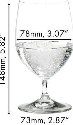 Riedel Waterglas Vinum - 350 ml - 2 stuks