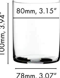 Riedel Whiskey Glazen O Wine - 430 ml - 2 stuks