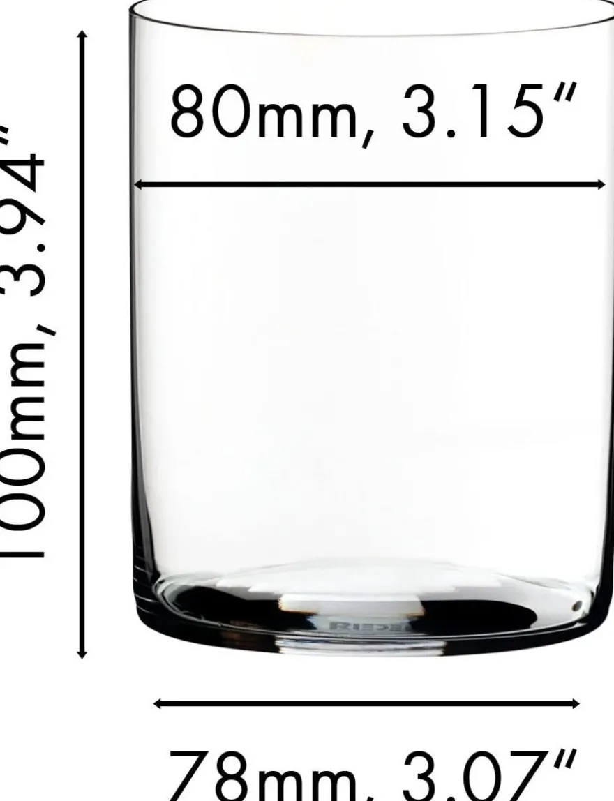 Riedel Whiskey Glazen O Wine - 430 ml - 2 stuks