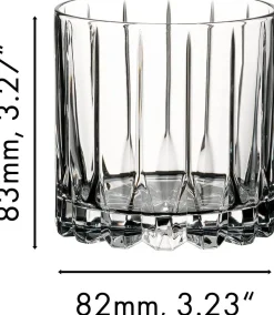 Riedel Whiskey Glazen Rocks - 283 ml - 2 stuks