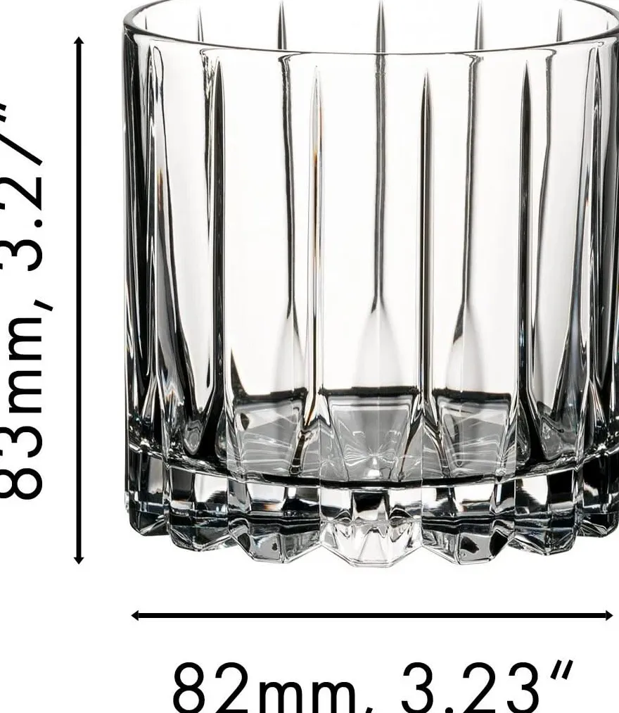 Riedel Whiskey Glazen Rocks - 283 ml - 2 stuks