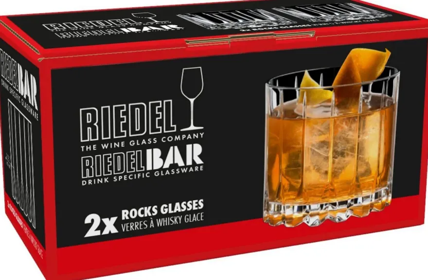 Riedel Whiskey Glazen Rocks - 283 ml - 2 stuks