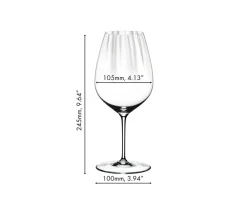 Riedel Wijnglazenset - Rode Wijnglazen - Performance - Cabernet / Merlot - 834 ml - 4 Stuks