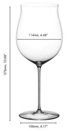 Riedel Wijnglazenset Superleggero - Bordeaux Grand Cru, Burgundy Grand Cru, Riesling & Oaked Chardonnay - 4 Stuks