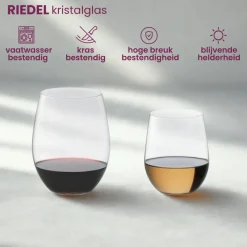 Riedel Wijnglazen Set zonder steel O Wine - 620 ml - Pay 6 Get 8 set