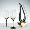 Riedel Witte Wijnglas Fatto A Mano Performance - Riesling - Zwarte Steel - 623 ml