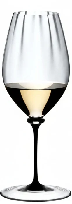 Riedel Witte Wijnglas Fatto A Mano Performance - Riesling - Zwarte Steel - 623 ml