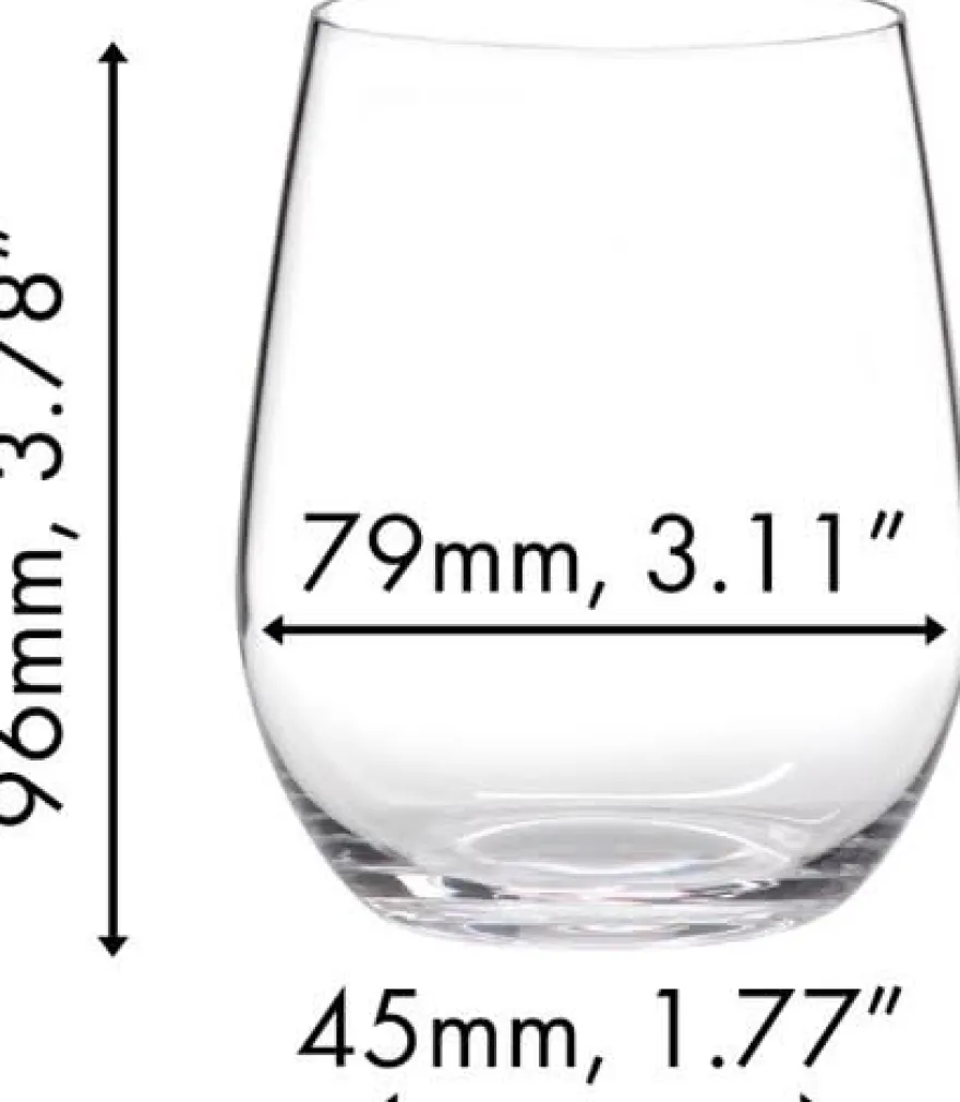 Riedel Witte Wijnglazen O Wine - Viognier / Chardonnay - 320 ml - Pay 6 Get 8