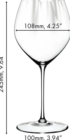 Riedel Witte Wijnglazen Performance - Chardonnay - 727 ml - 2 stuks