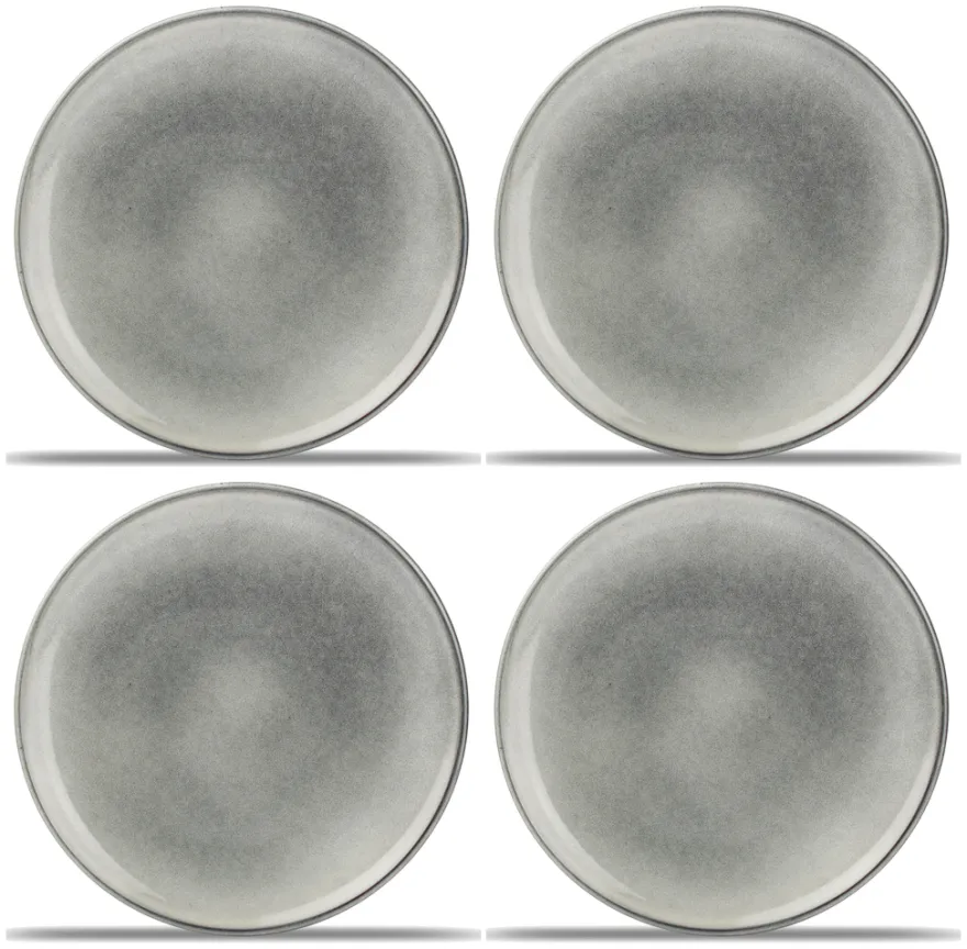 Salt & Pepper Dinerborden Meridian Groen/Blauw ø 26 cm - 4 stuks