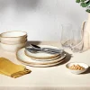 Salt & Pepper Ontbijtborden / Dessertborden Artisan Wit ø 20 cm - 4 Stuks
