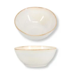 Salt & Pepper Soepkommen / Kommen Artisan Wit ø 17 cm - 4 Stuks