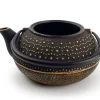 Salt & Pepper Theepot My Tea met RVS Filter - Gietijzer Zwart / Goud - 800 ml
