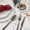 Sambonet Bestekset Flat - Zwart - 24 delig / 6 personen
