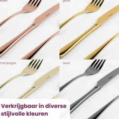 Sambonet Bestekset Royal - Goud - 36 delig / 6 personen