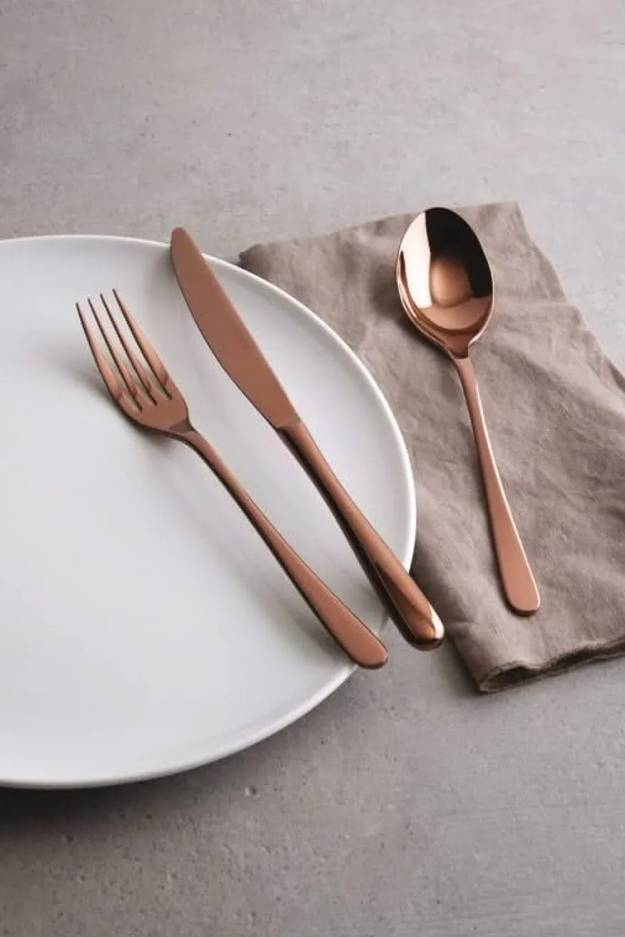 Sambonet Bestekset Taste - Koper - 24 delig / 6 personen