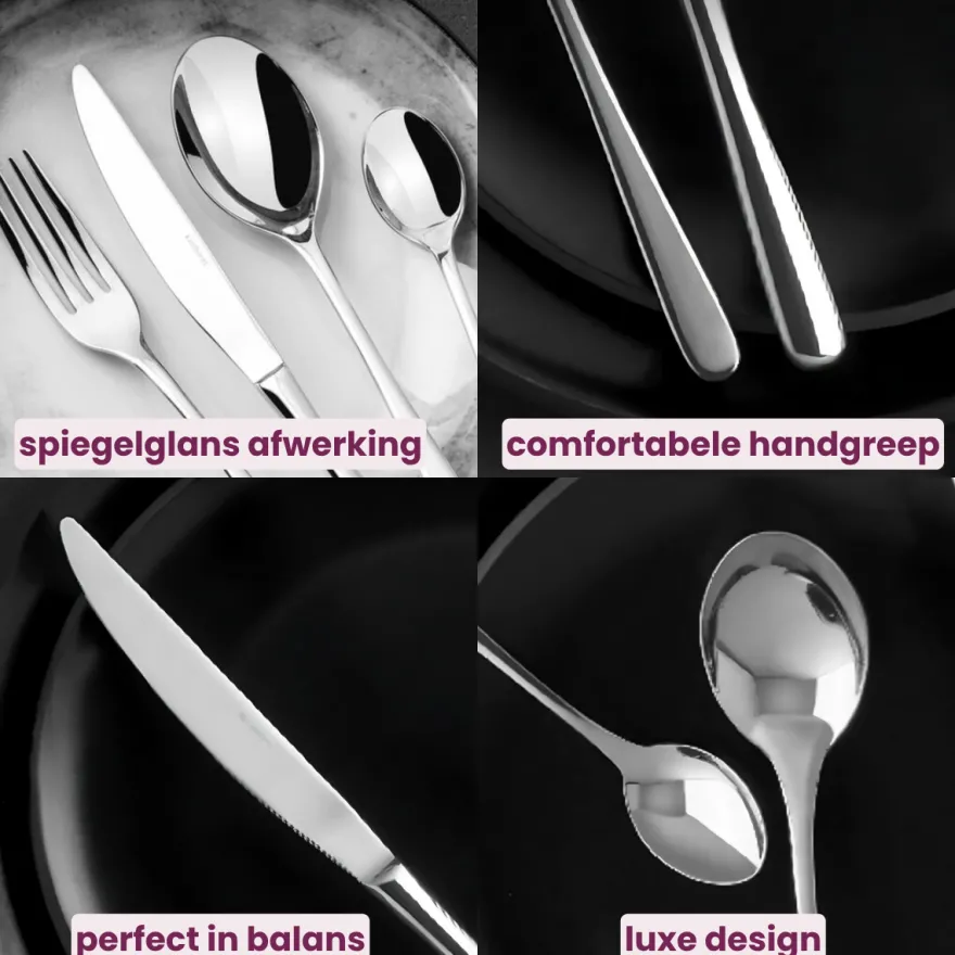 Sambonet Bestekset Taste - Koper - 24 delig / 6 personen