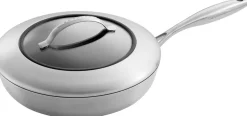 SCANPAN Hapjespan / Sauteerpan met deksel CTX ø 28cm / 2.5 liter - geschikt voor alle warmtebronnen - standaard anti-aanbaklaag