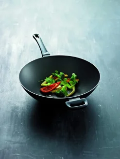 SCANPAN Wokpan Classic Induction ø 32cm - geschikt voor alle warmtebronnen - standaard anti-aanbaklaag