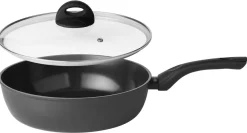Sola Hapjespan / Sauteerpan met deksel Stonehenge ø 28 cm - keramische anti-aanbaklaag