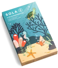 Sola Kinderbestek Zeedieren - 18/10 RVS - 4 delig