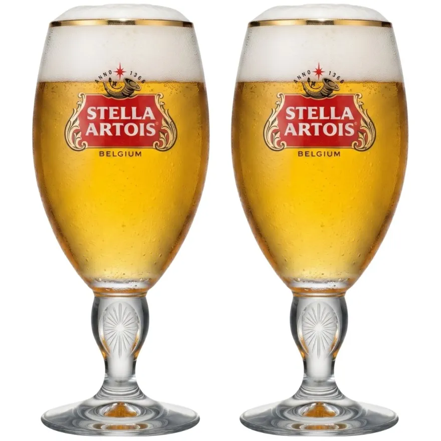 Stella Artois Bierglazen - Chalice - 250 ml - 2 stuks