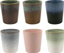 Studio Tavola Cappuccinokopjes - Koffiebekers - Wind - 300 ml - 6 stuks