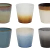 Studio Tavola Koffiekopjes / Senseo Kopjes - Storm - 200 ml - 6 stuks