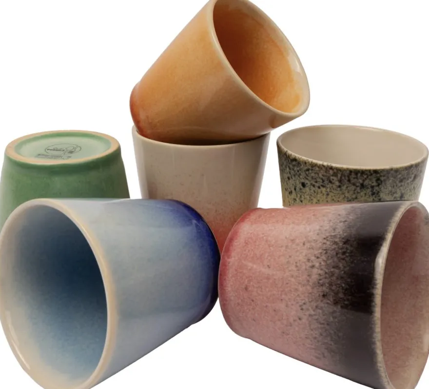 Studio Tavola Koffiekopjes / Senseo Kopjes - Fire - 200 ml - 6 stuks