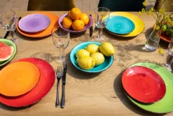 Studio Tavola Pastaborden Sunny Summer ø 23 cm - 6 stuks