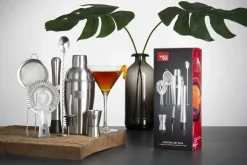 Vacu Vin Cocktail Set Plus - Zilver - 7 stuks