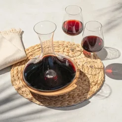 Vacu Vin Decanteerkaraf Swirling Carafe - Kristalglas - 1 liter