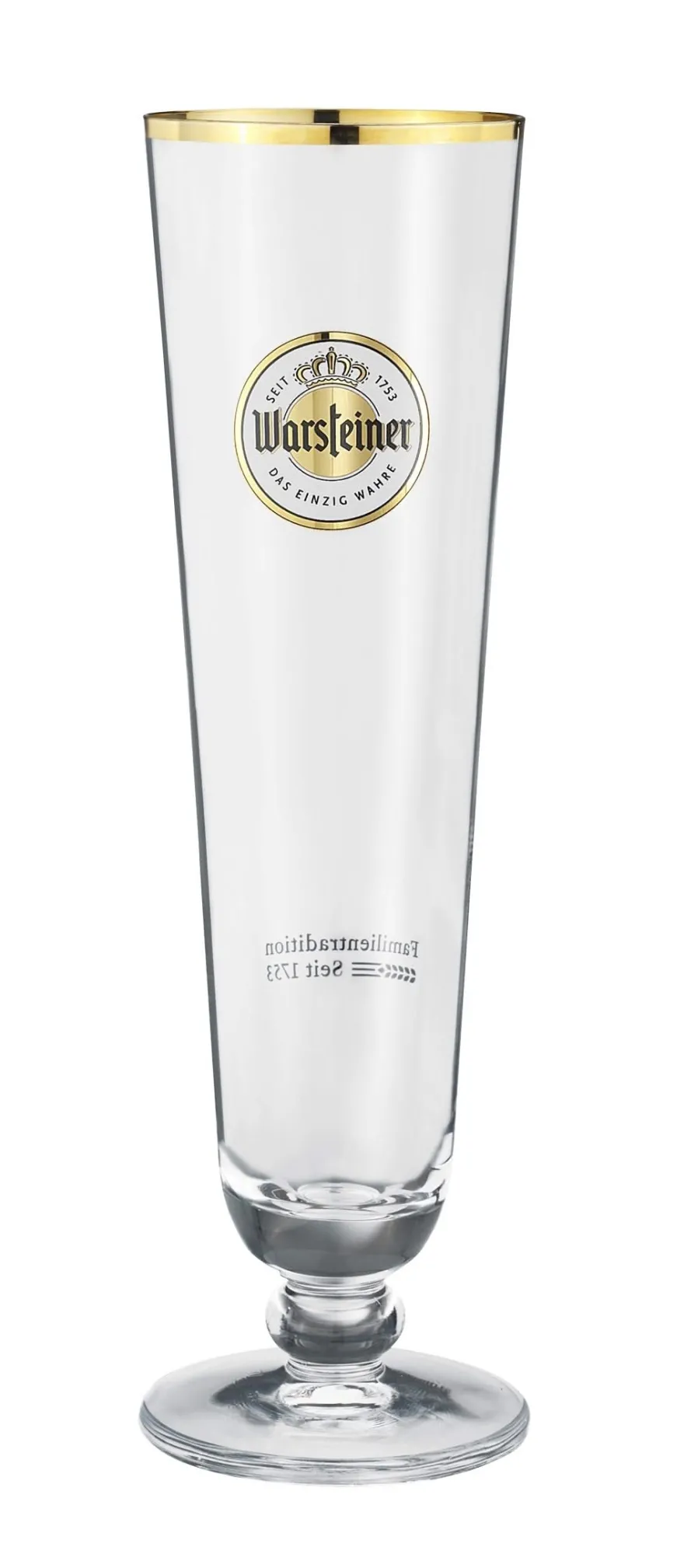 Warsteiner Bierglazen op Voet - 300 ml - 6 stuks