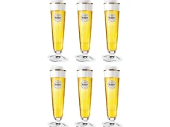 Warsteiner Bierglazen op Voet - 300 ml - 6 stuks