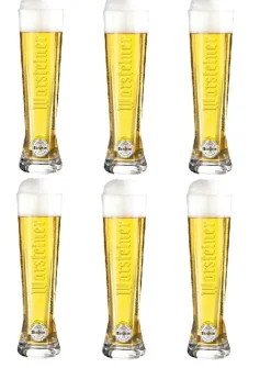 Warsteiner Bierglazen Premium - 200 ml - 6 stuks