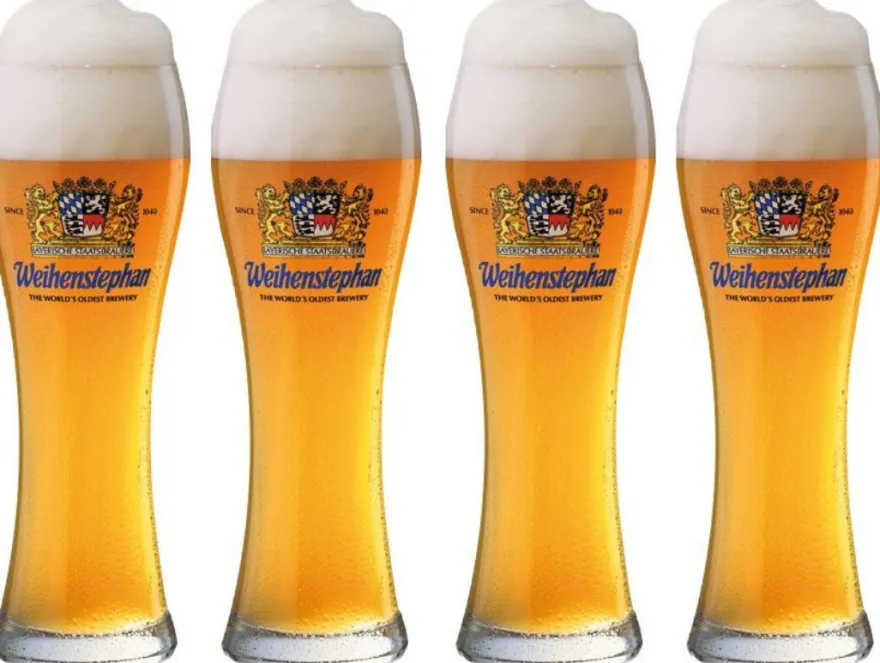 Weihenstephaner Bierglazen Weizen - 500 ml - 4 stuks