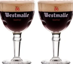 Westmalle Bierglazen Trappist - 330 ml - 2 stuks
