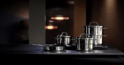 WMF Groentestomer met deksel Mini - ø 16 cm
